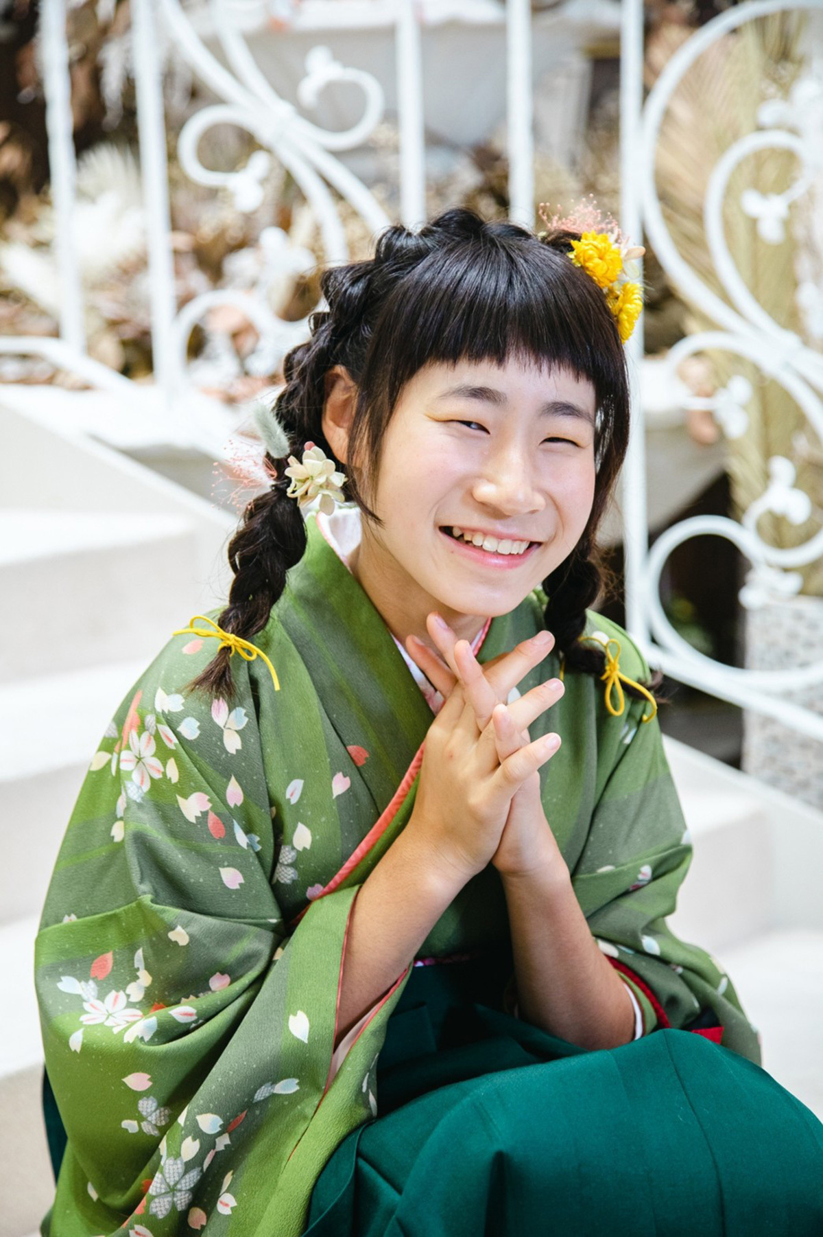 静岡市・富士市・沼津市のドレス専門店フィーノ記念日の卒業式の記念撮影