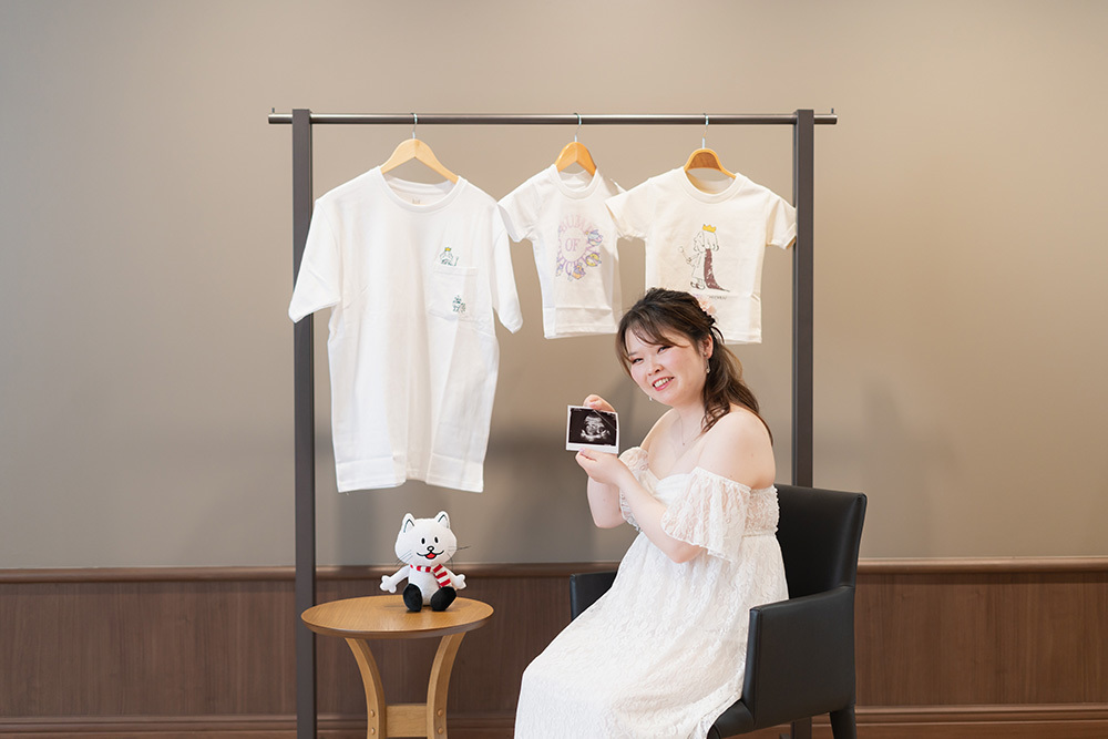 静岡市・富士市・沼津市のドレス専門店フィーノ記念日のマタニティフォト