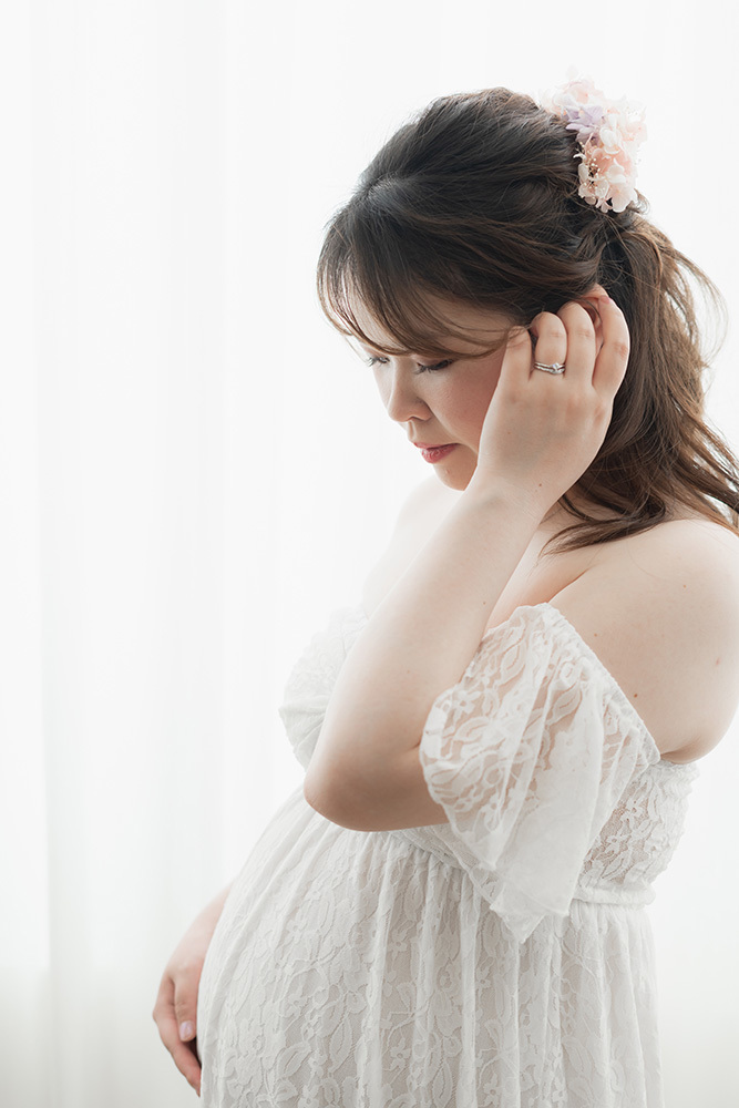 静岡市・富士市・沼津市のドレス専門店フィーノ記念日のマタニティフォト