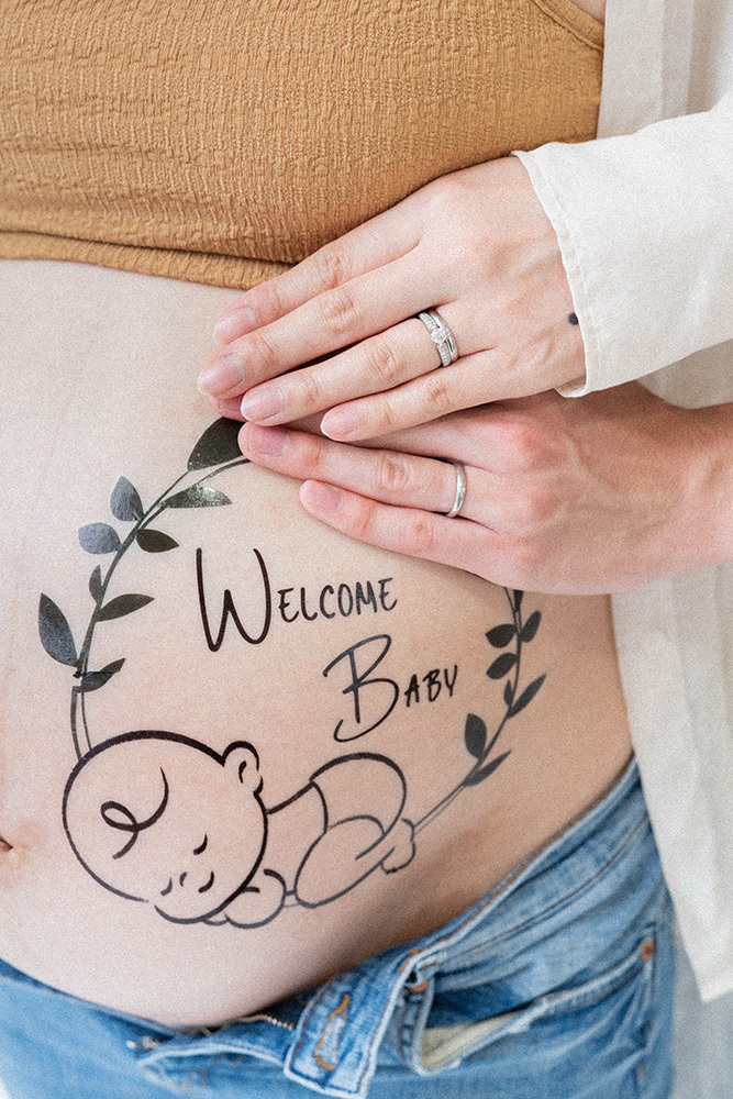 静岡市・富士市・沼津市のドレス専門店フィーノ記念日のマタニティフォト