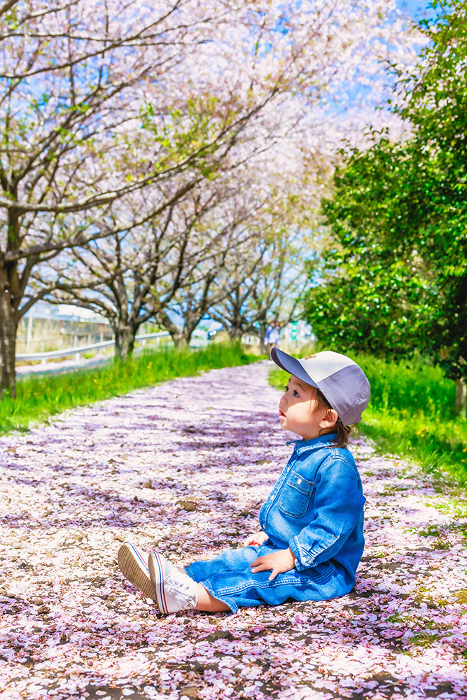 静岡市・富士市・沼津市のドレス専門店フィーノ記念日の家族写真の記念撮影