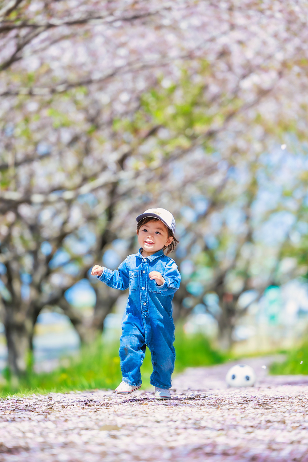 静岡市・富士市・沼津市のドレス専門店フィーノ記念日の家族写真の記念撮影