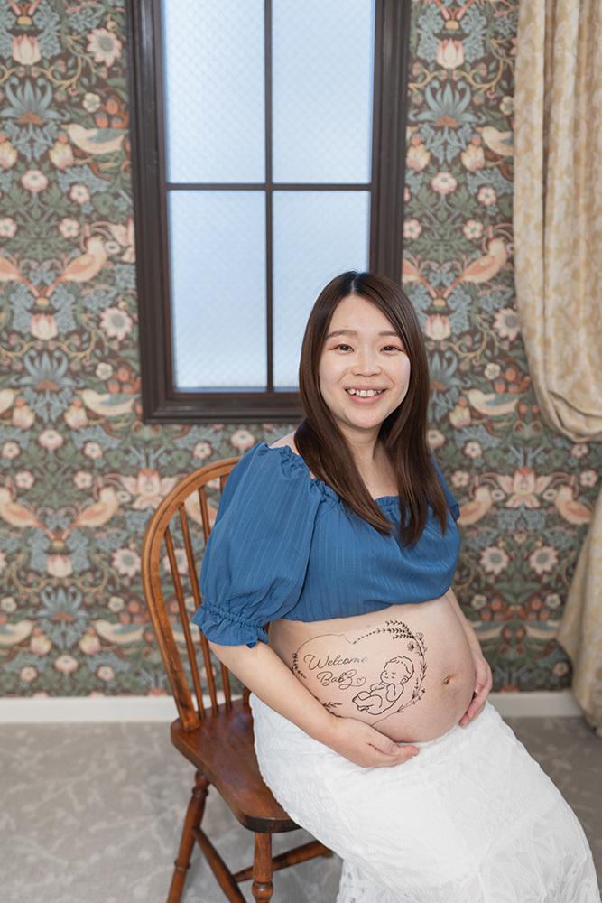 静岡市・富士市・沼津市のドレス専門店フィーノ記念日のマタニティ・フォト