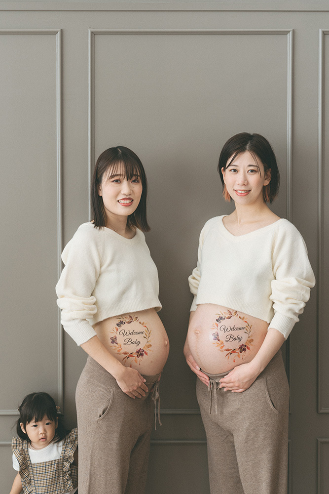 静岡市・富士市・沼津市のドレス専門店フィーノ記念日のマタニティ・フォト