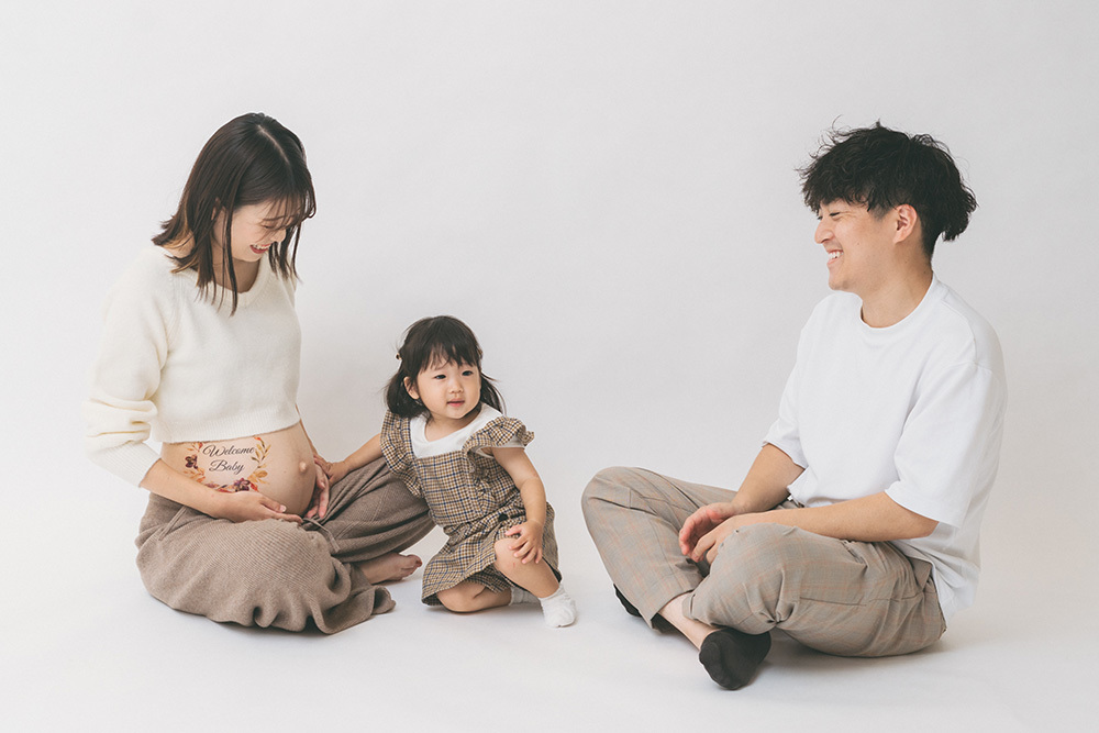 静岡市・富士市・沼津市のドレス専門店フィーノ記念日のマタニティ・フォト