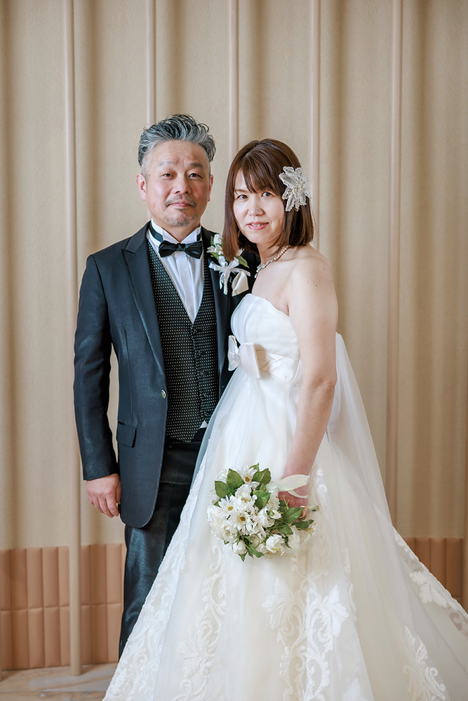 静岡県富士市のフィーノ富士店で撮影したバウリニューアルの記念写真・記念撮影