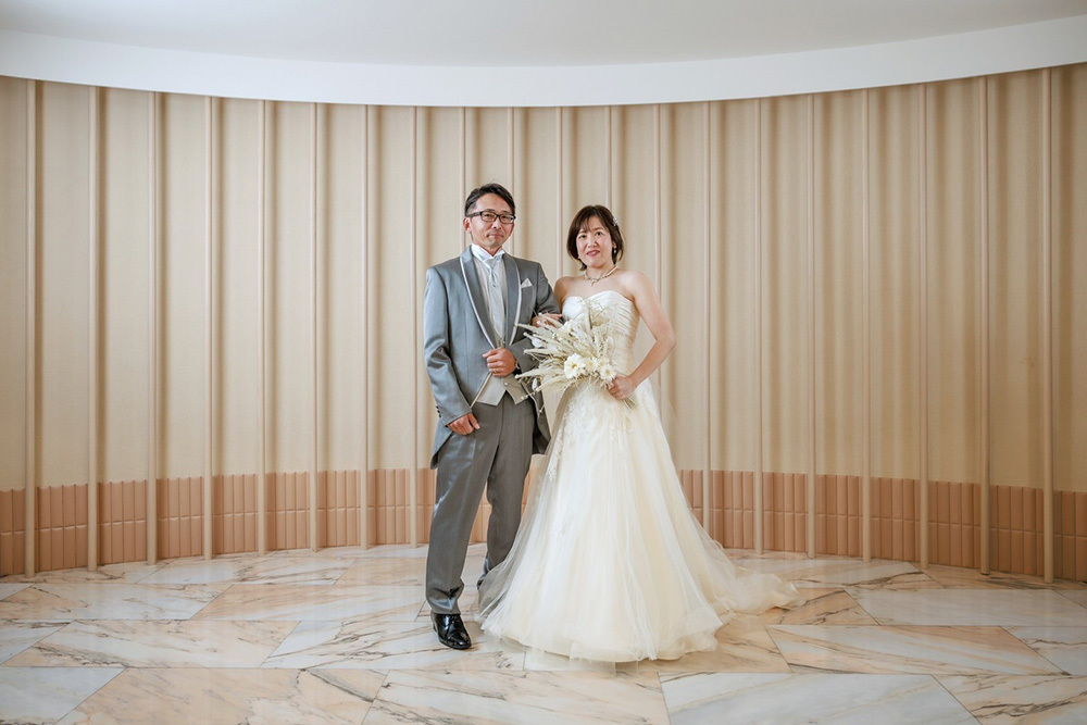 静岡県富士市のフィーノ富士店で撮影したバウリニューアルの記念写真・記念撮影