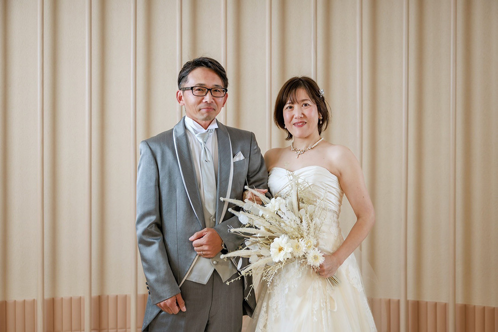 静岡県富士市のフィーノ富士店で撮影したバウリニューアルの記念写真・記念撮影