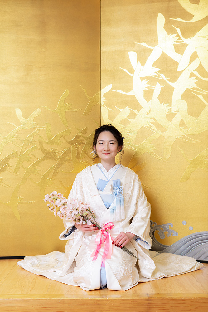 静岡県富士市の写真スタジオ、フィーノ記念日で撮影したソロウエディングの記念写真