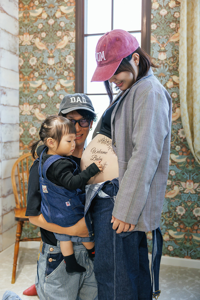 静岡市・富士市・沼津市のドレス専門店フィーノ記念日のマタニティ・フォト