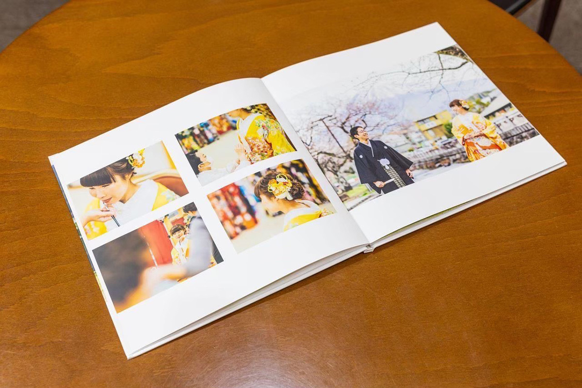 富士市記念写真フィーノ富士店のアルバム・デザイン３面