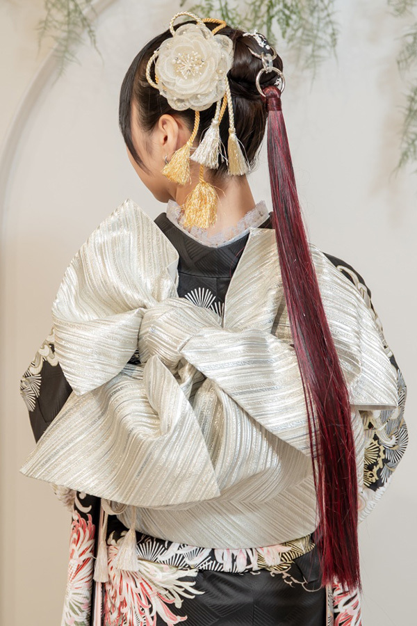 静岡のフィーノ記念日で撮影した成人式の記念写真のヘアメイク