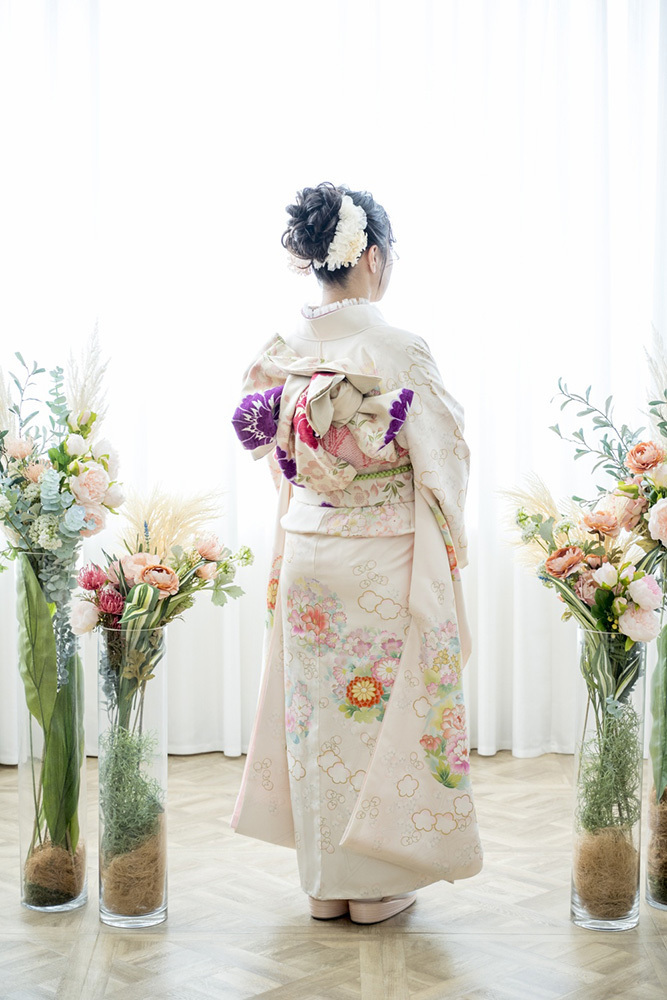 富士市成人式の記念写真撮影・フィーノ富士店のスタジオでの成人式前撮りの撮影