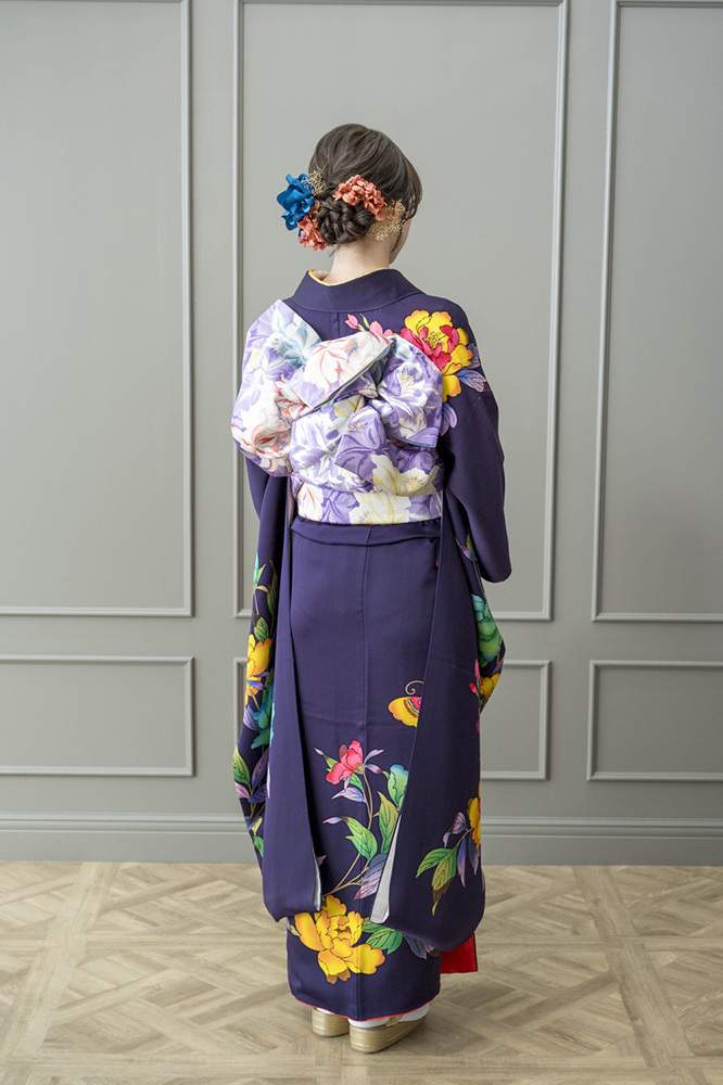 富士市成人式の記念写真撮影・フィーノ富士店のスタジオでの成人式前撮りの撮影